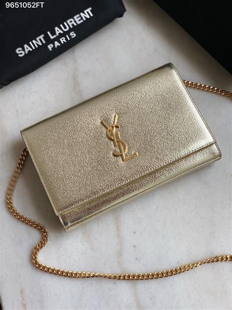 ysl gb|ysl bag with gold chain.